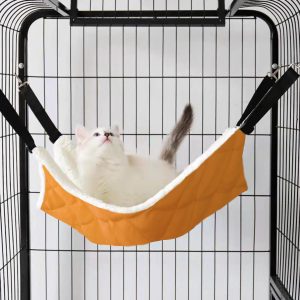 Adjustable Cat Cage Hanging Resting Hammock Cat Bed