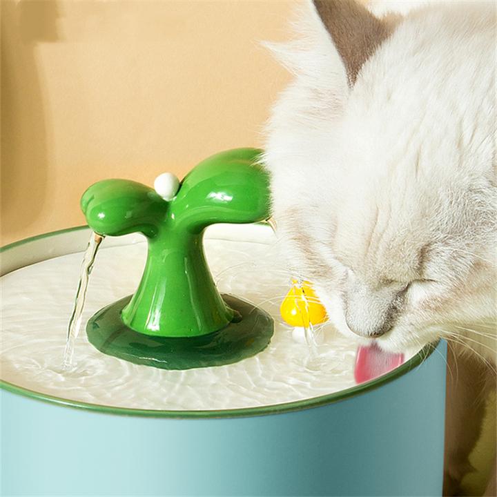 Spring Series Automatic Ceramic Pet Water Dispenser-Healthy Hygienic Fresh Water - Image 2