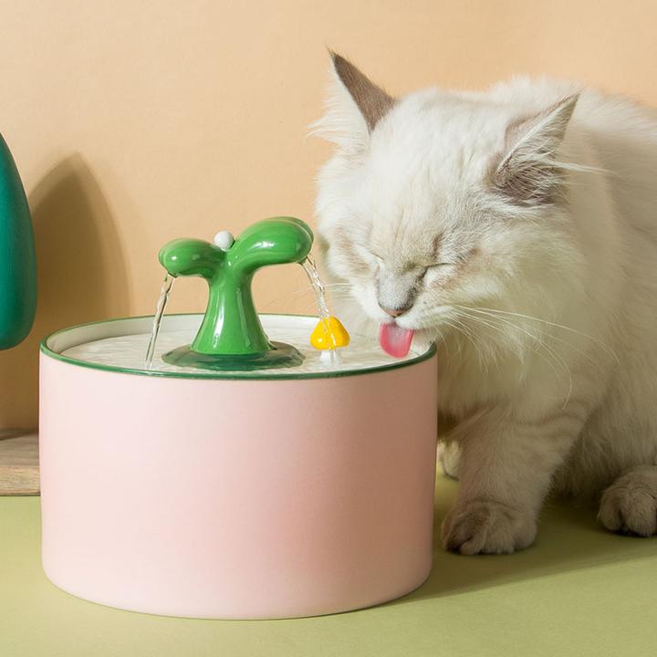 Spring Series Automatic Ceramic Pet Water Dispenser-Healthy Hygienic Fresh Water - Image 3