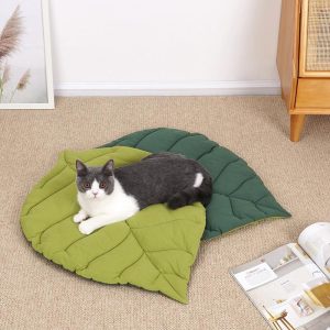Leaf Shape Soft Pet Mat
